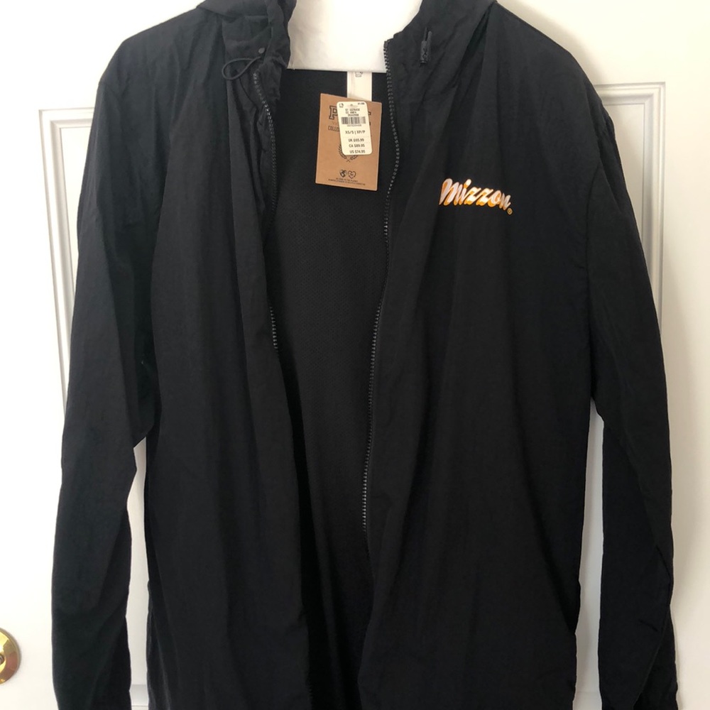 Missouri Tigers light weight jacket. XS. NWT Pink by Victoria’s Secret.NWT